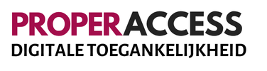 Proper Access - digitale toegankelijkheid